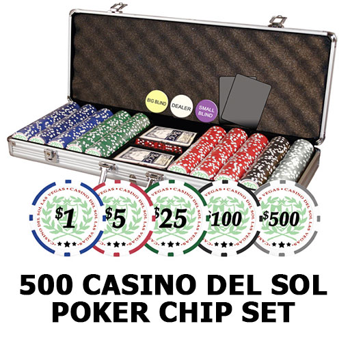 Casino Del Sol 500 Chip Set