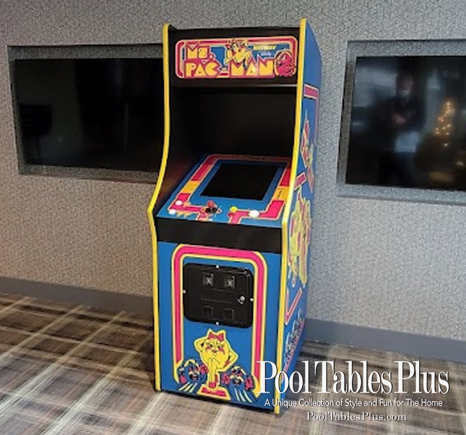 Pacman Arcade Multi Game With Built in Fridge! Plays 60 to 400 Games! For  Sale | Billiards N More