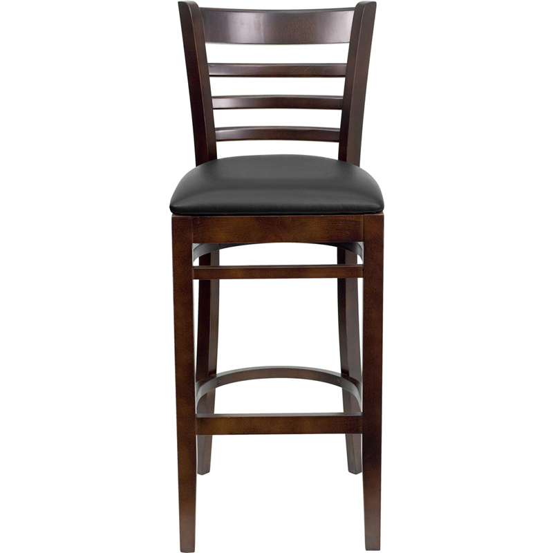 Wood Ladderback Barstool
