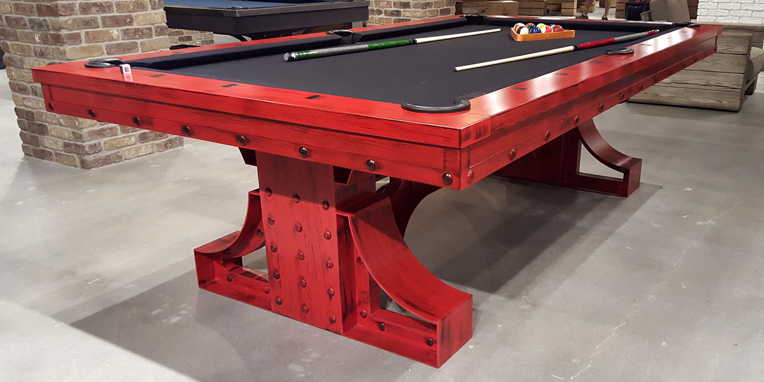 Beautiful Handcrafted Pool Table