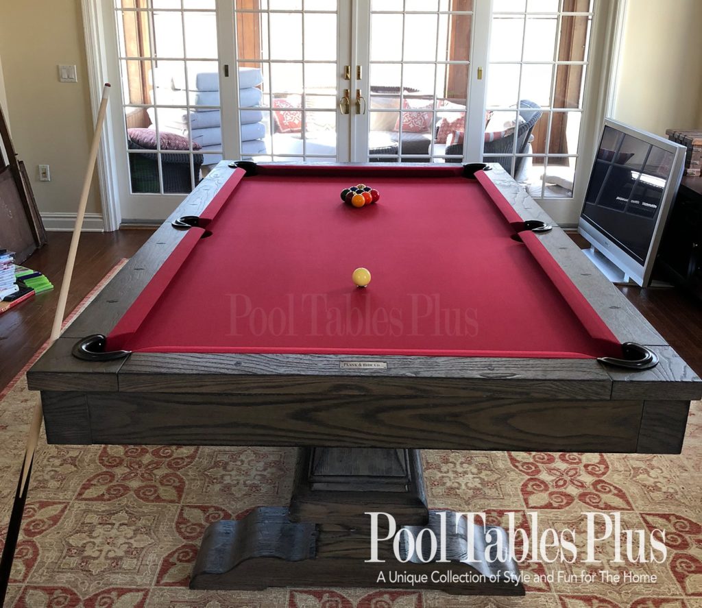 Beaumont pool table by Plank and Hide