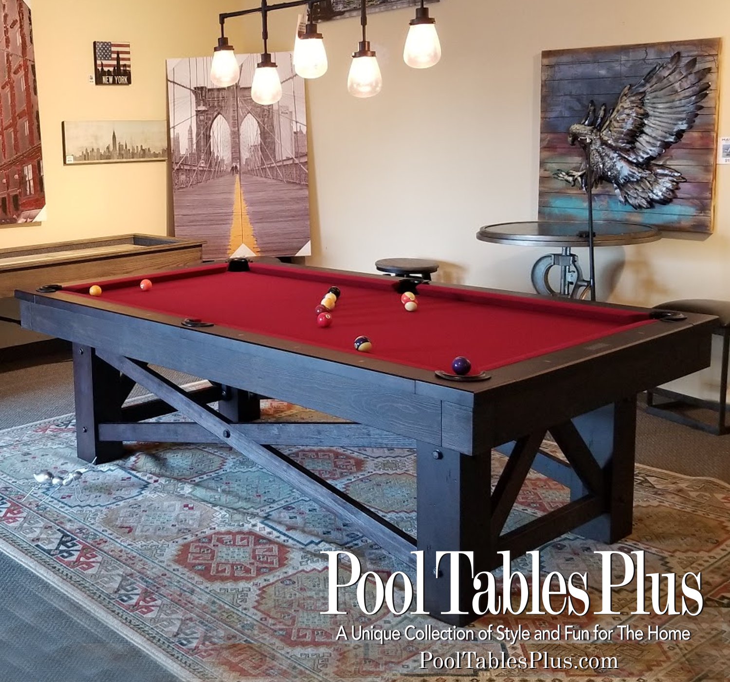 pool table at home