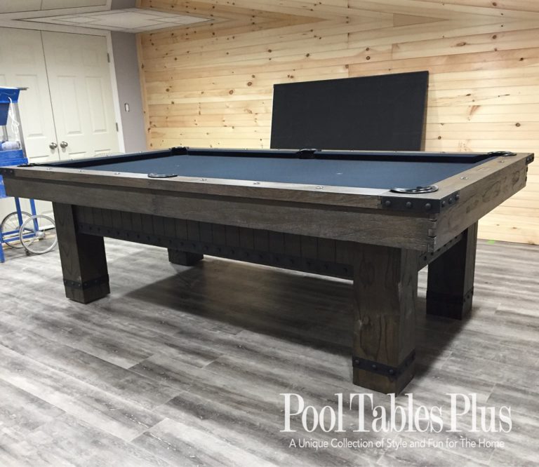 Morse pool table by Plank & Hide