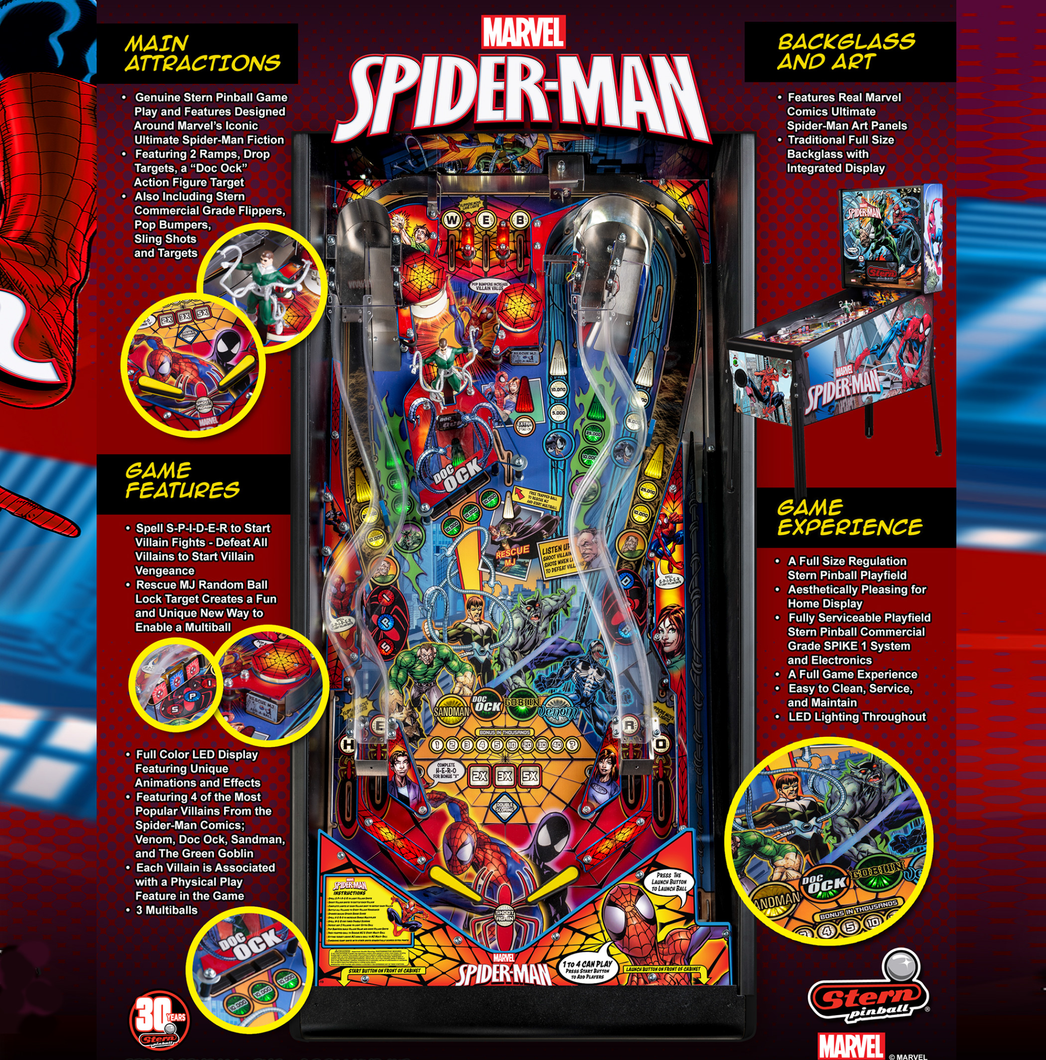 spiderman pinball full size ping repair form