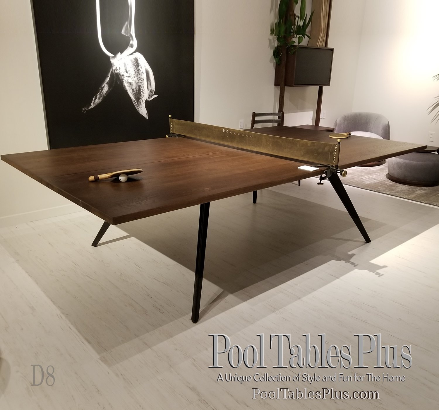 Reclaimed Wood Ping Pong Table