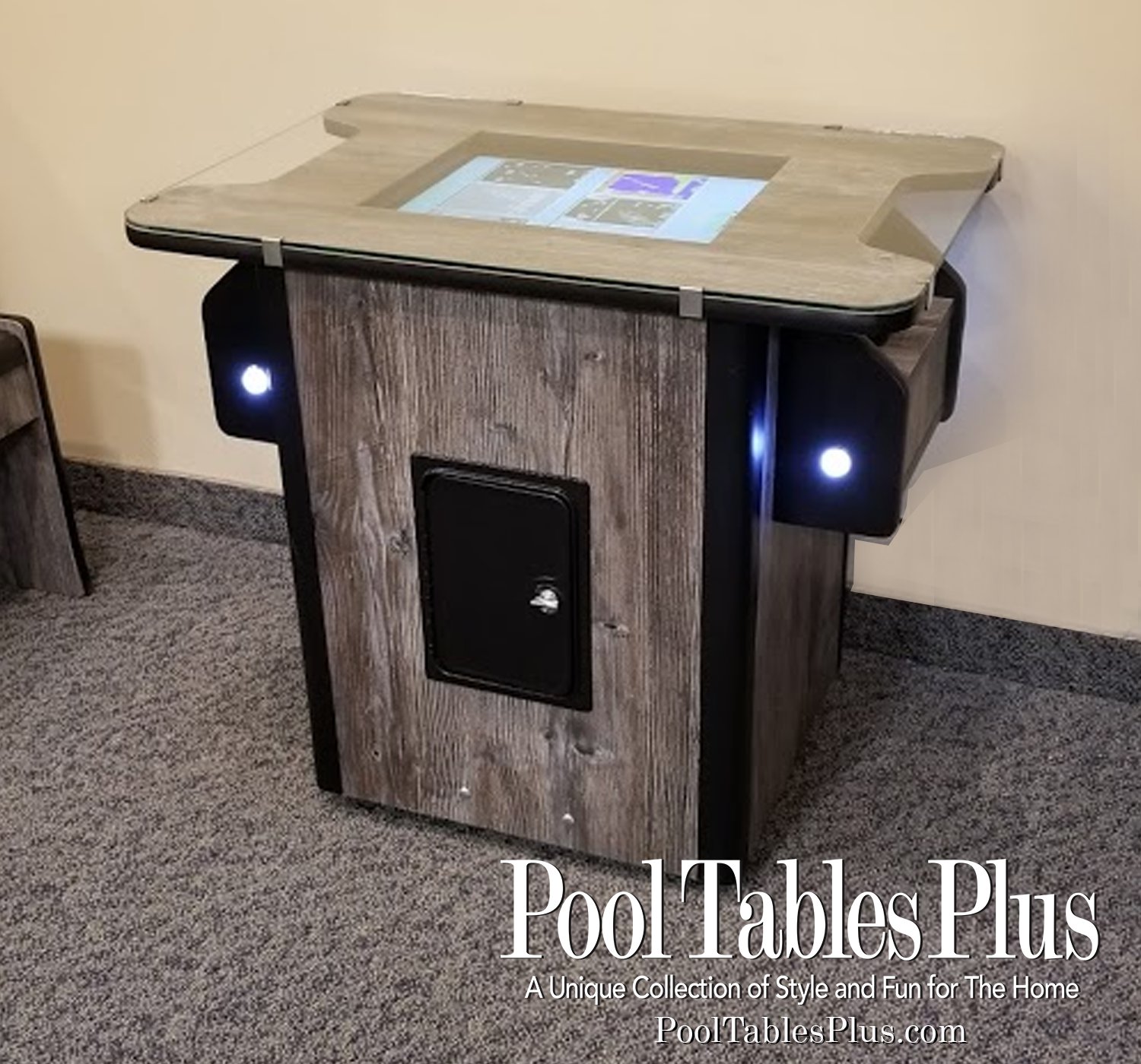 Arcade Cocktail Table Weathered Grey