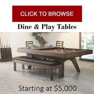 Dining Pool Table Combo