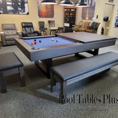 Dining Pool Table Combo, Dining Room Pool Table With Bench