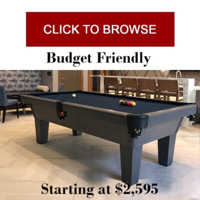 Budget Friendly Pool Tables